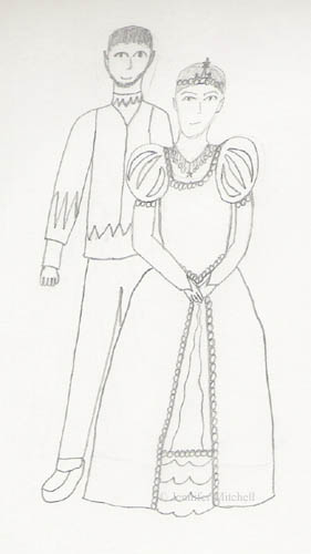 The king and queen of weirdoland