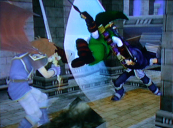Roy ducks; Link quacks; Marth cracks